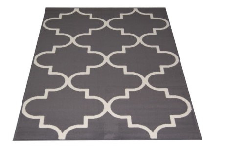 Przejdź do produktu Dywan Amazon Koniczyna Szary 120 cm x 170 cm