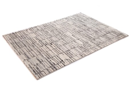 Przejdź do produktu Dywan Florance Kratka Szary 80 cm x 150 cm