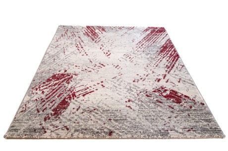 Przejdź do produktu Dywan Florance Kreski Kremowo Czerwone 80 cm x 150 cm
