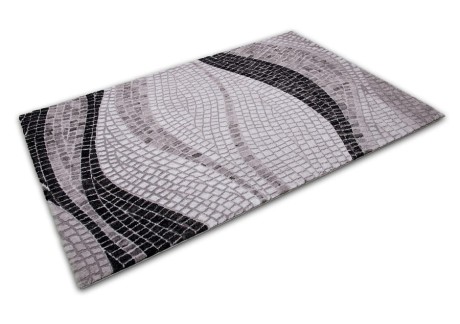 Przejdź do produktu Dywan Toscana Fale szary 120 cm x 170 cm