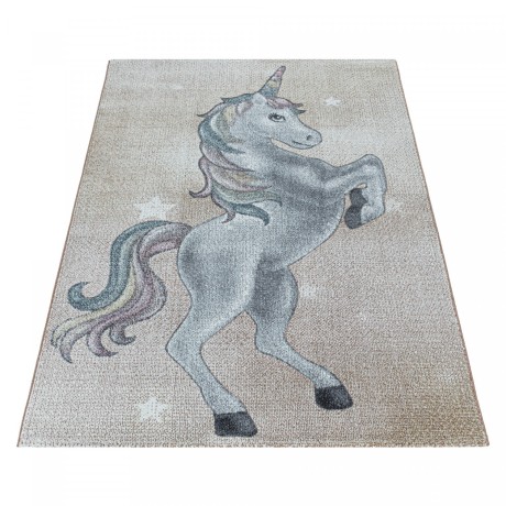 Przejdź do produktu Dywan dziecięcy Funny jednorożec złoty 200 cm x 290 cm