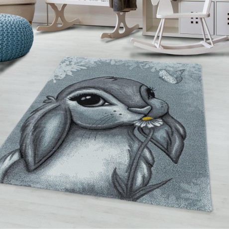 Przejdź do produktu Dywan dziecięcy Funny króliczek niebieski 200 cm x 290 cm