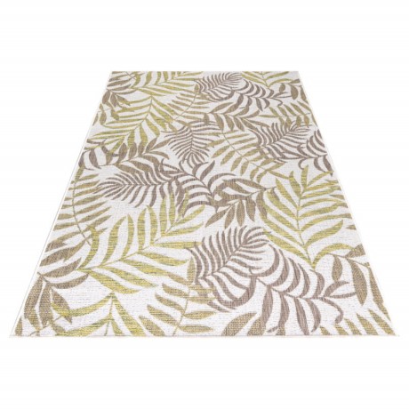Przejdź do produktu Dywan zewnętrzny Sunny listki beżowy 280 cm x 370 cm