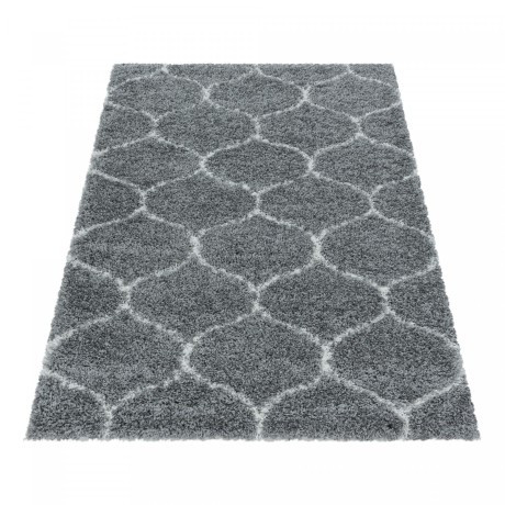 Przejdź do produktu Dywan shaggy Salsa koniczyna szary 60 cm x 110 cm