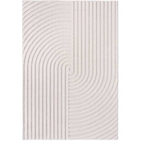 Przejdź do produktu Dywan nowoczesny 3D Doha wstęgi kremowy 160 cm x 230 cm