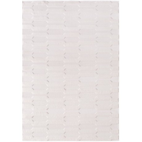 Przejdź do produktu Dywan nowoczesny 3D Doha wielokąty kremowy 240 cm x 340 cm 