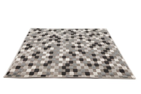 Przejdź do produktu Dywan Flow szary płasko tkany  160 cm x 230 cm