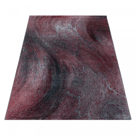 Przejdź do produktu Dywan nowoczesny Ottawa fale czerwono-szare 200 cm x 290 cm