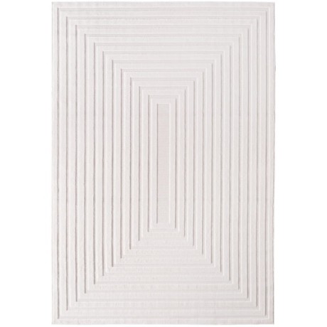 Przejdź do produktu Dywan nowoczesny 3D Doha ramka kremowy 160 cm x 230 cm 