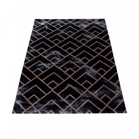 Przejdź do produktu Dywan ekskluzywny Naxos  mozaika brązowy 140 cm x 200 cm