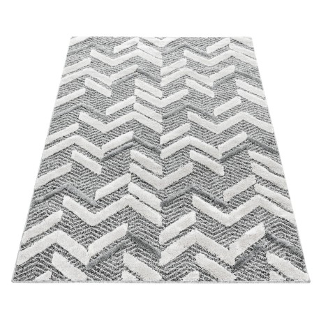 Przejdź do produktu Dywan nowoczesny 3D La Casa fale szary 200 cm x 290 cm