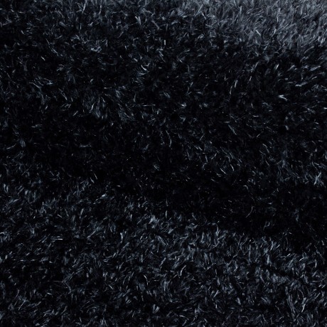 Przejdź do produktu Dywan shaggy poliestrowy Brilliant czarny koło 200 cm x 200 cm
