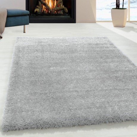 Przejdź do produktu Dywan shaggy poliestrowy Brilliant srebrny 200 cmx 290 cm