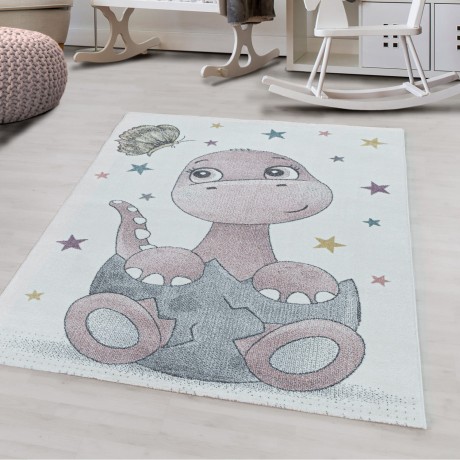 Przejdź do produktu Dywan dziecięcy Funny smoczek różowy 160 cm x 230 cm