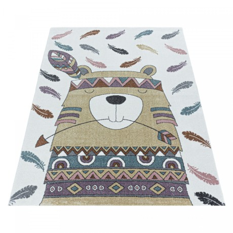 Przejdź do produktu Dywan dziecięcy Funny indianin multikolorowy 140 cm x 200 cm