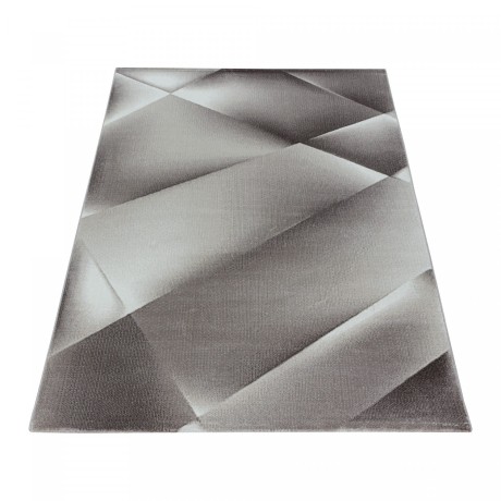 Przejdź do produktu Dywan nowoczesny Costa geometria brązowy 140 cm x 200 cm