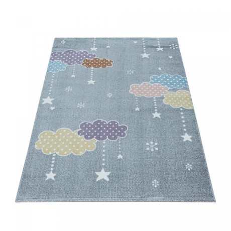 Przejdź do produktu Dywan dziecięcy Lucky kolorowe chmurki 200 cm x 290 cm