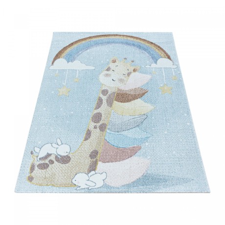 Przejdź do produktu Dywan dziecięcy Lucky Śpiąca Żyrafa na chmurkach 140 cm x 200 cm