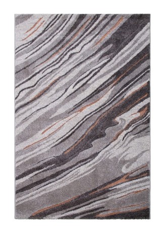 Przejdź do produktu Dywan Mallorca Fala szaro-pomarańczowa 160 cm x 230 cm