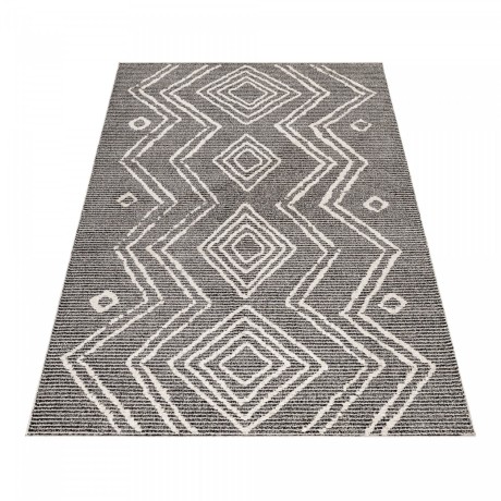 Przejdź do produktu Dywan poliestrowy Berber antracyt 240 cm x 340 cm