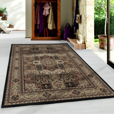Przejdź do produktu Dywan klasyczny Kashmir beżowo-czarny 120 cm x 170 cm