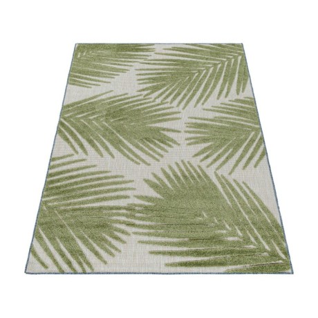 Przejdź do produktu Dywan sznurkowy Bahama 3D liście zielony 80 cm x 250 cm