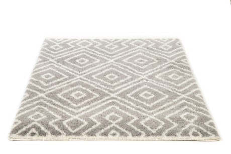 Przejdź do produktu Dywan Shaggy Nano Light Mikrofibra szaro-biały 120 cm x 160 cm