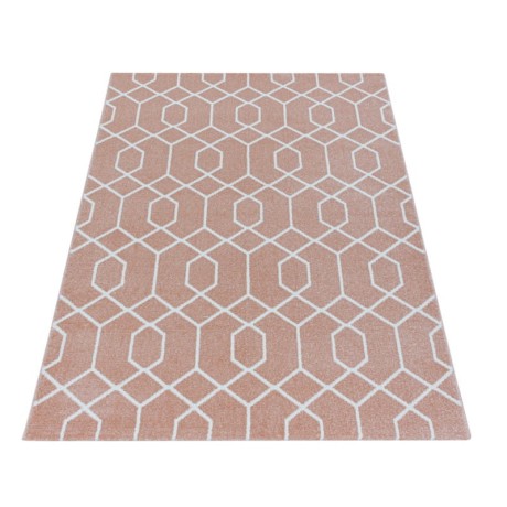 Przejdź do produktu Dywan nowoczesny Efor geometria różowy 200 cm x 290 cm