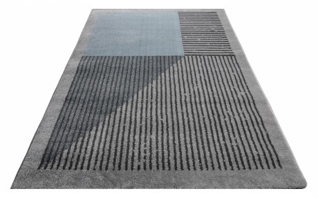 Przejdź do produktu Dywan nowoczesny Lara szaro-niebieski 80 cm x 150 cm