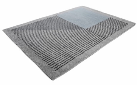 Przejdź do produktu Dywan nowoczesny Lara szaro-niebieski 80 cm x 150 cm