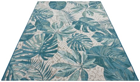 Przejdź do produktu Dywan zewnętrzny Flair Liście turkusowe 200 cm x 285 cm