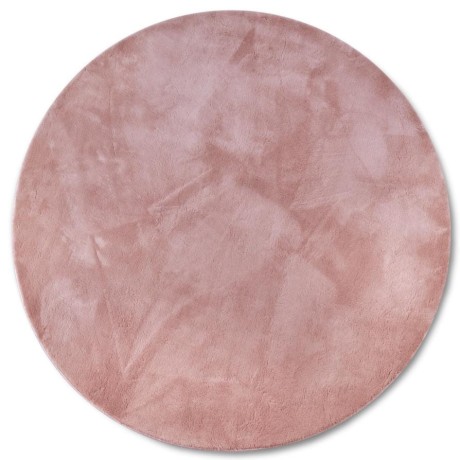 Przejdź do produktu Dywan pluszowy Leon Villeroy & Boch pudrowy róż 160 cm x 160 cm koło