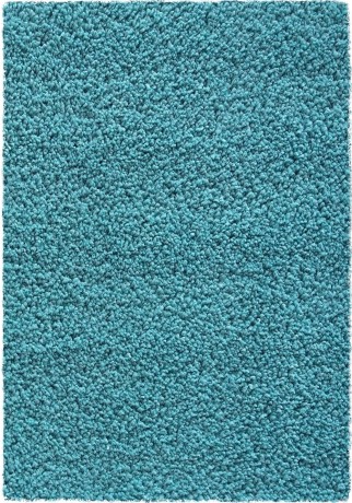 Przejdź do produktu Dywan shaggy Best Turkusowy 140 cm x 200 cm