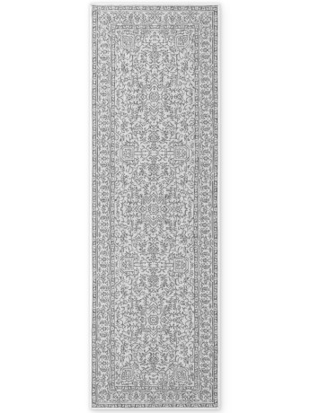 Przejdź do produktu Dywan zewnętrzny dwustronny Duet szaro-kremowy 80 cm x 250 cm