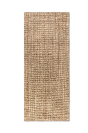 Przejdź do produktu Dywan naturalny jutowy ręcznie tkany Boucle naturalnie złoty 80 cm x 200 cm