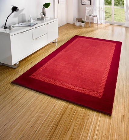 Przejdź do produktu Dywan nowoczesny Basic czerwony 120 cm x 170 cm