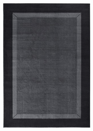 Przejdź do produktu Dywan nowoczesny Basic czarno-szary 120 cm x 170 cm