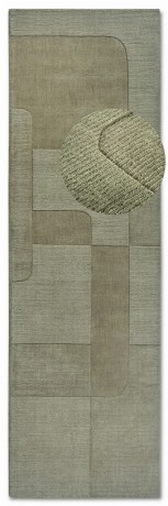 Przejdź do produktu Dywan wełniany Villeroy & Boch Charlotte zielony 80 cm x 250 cm