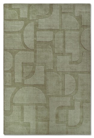 Przejdź do produktu Dywan wełniany Villeroy & Boch Alexis zielony 80 cm x 150 cm