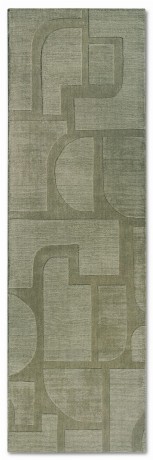 Przejdź do produktu Dywan wełniany Villeroy & Boch Alexis zielony 80 cm x 250 cm