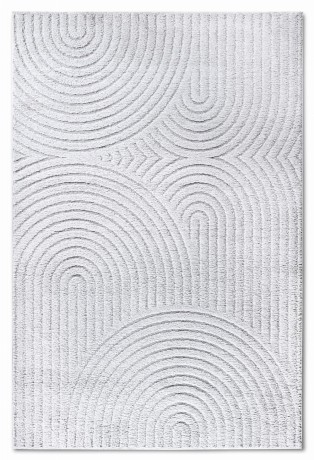 Przejdź do produktu Dywan nowoczesny New York  3D biały 120 cm x 170 cm