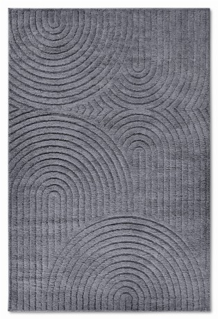 Przejdź do produktu Dywan nowoczesny New York  3D antracytowy 80 cm x 120 cm
