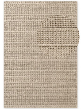 Przejdź do produktu Dywan wełniany Camden Premium Ted Baker ręcznie tkany Beżowy 80 cm x 150 cm