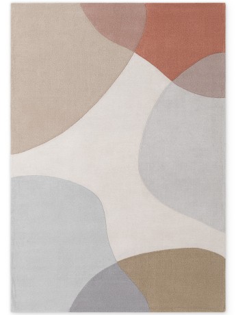 Przejdź do produktu Dywan wełniany premium Ted Baker Hackney wielokolorowy nowoczesny wzór 200 cm x 300 cm