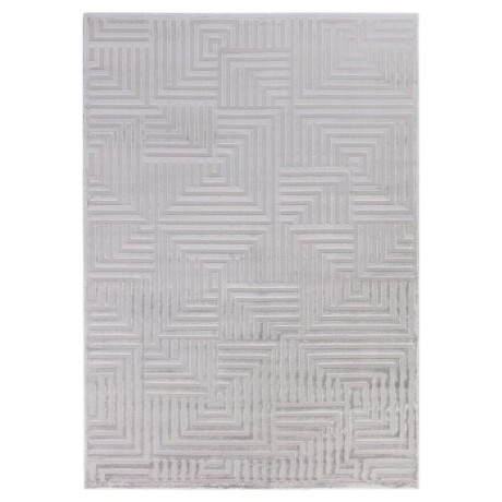 Przejdź do produktu Dywan 3D nowoczesny Sahara Ornament szary 140 cm x 200 cm