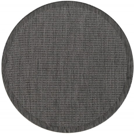 Przejdź do produktu Dywan uniwersalny Giza czarny 160 cm x 160 cm koło 