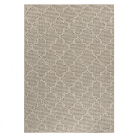 Przejdź do produktu Dywan zewnętrzny sznurkowy Patara Koniczyna beżowy 120 cm x 170 cm 