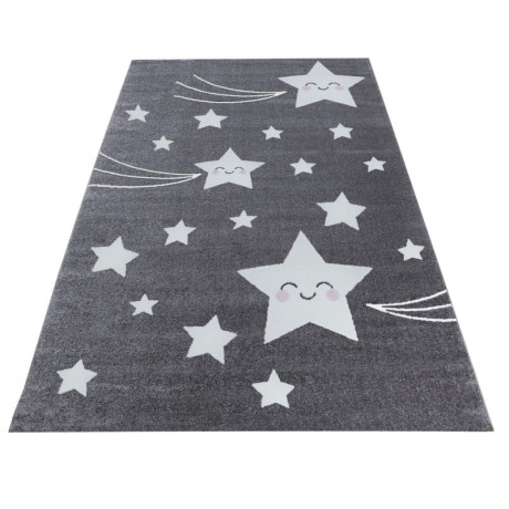 Przejdź do produktu Dywan dziecięcy Kids gwiazdki szare 200 cm x 290 cm