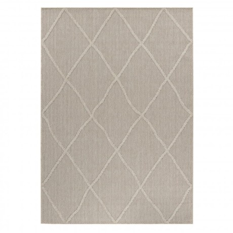 Przejdź do produktu Dywan zewnętrzny sznurkowy Patara Romby beżowy 120 cm x 170 cm  
