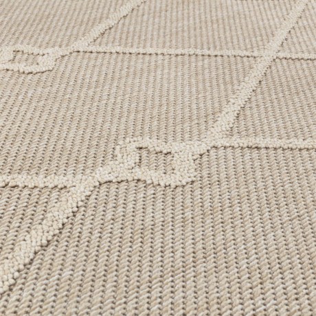 Przejdź do produktu Dywan zewnętrzny sznurkowy Patara Boho beżowy 80 cm x 250 cm 